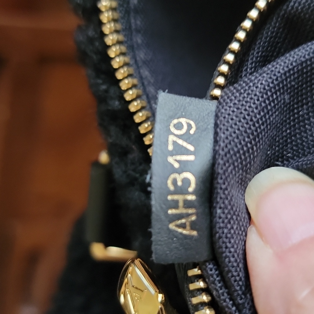 The Rare Color Louis Vuitton Speedy 25 Teddy Luxury Black Handbag - Picture 14 of 15